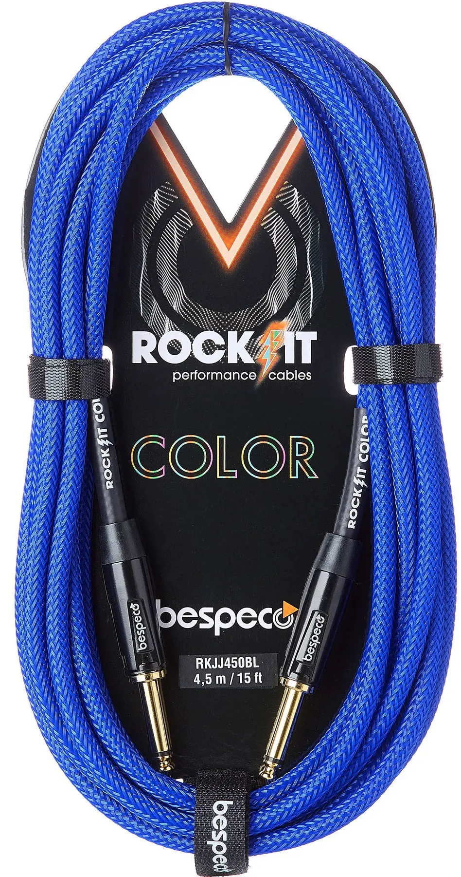 Bespeco Rockit Color Blue 6m Jack