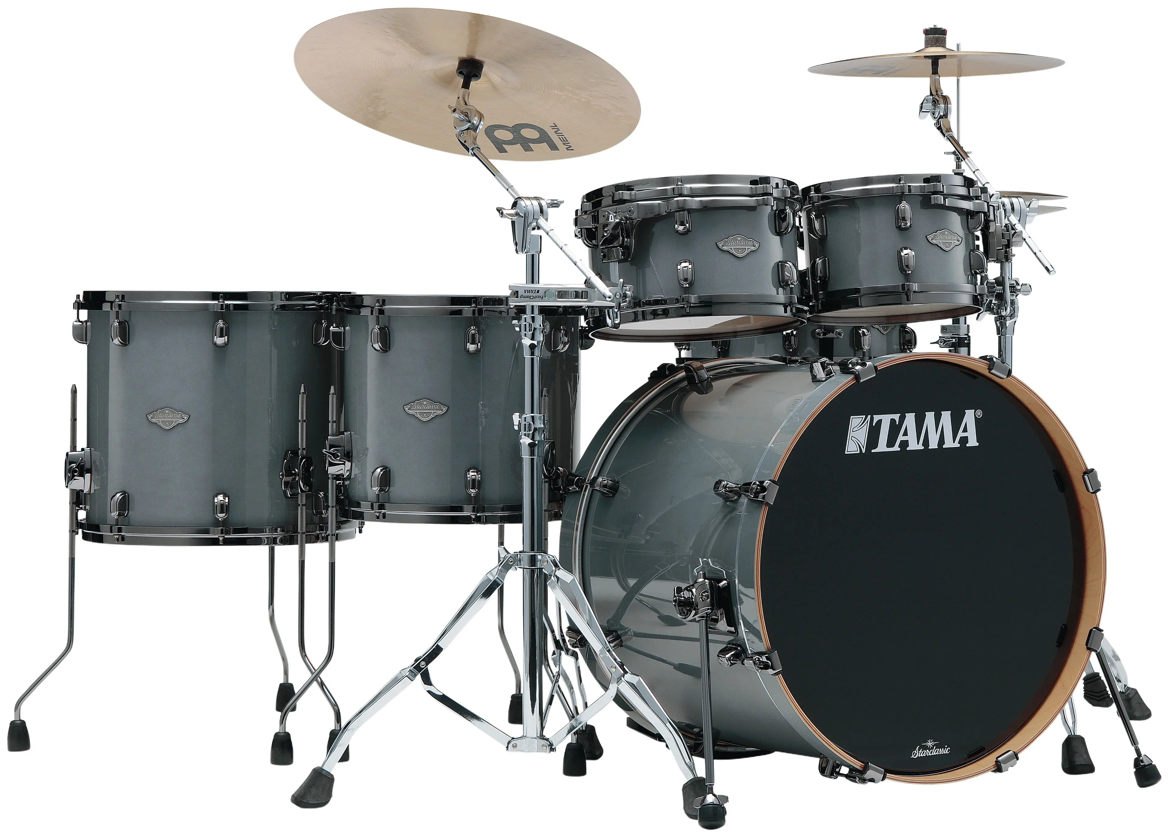 Tama Starclassic Performer 5pcs Smoky Gray/Black Nickel HW Rock Set