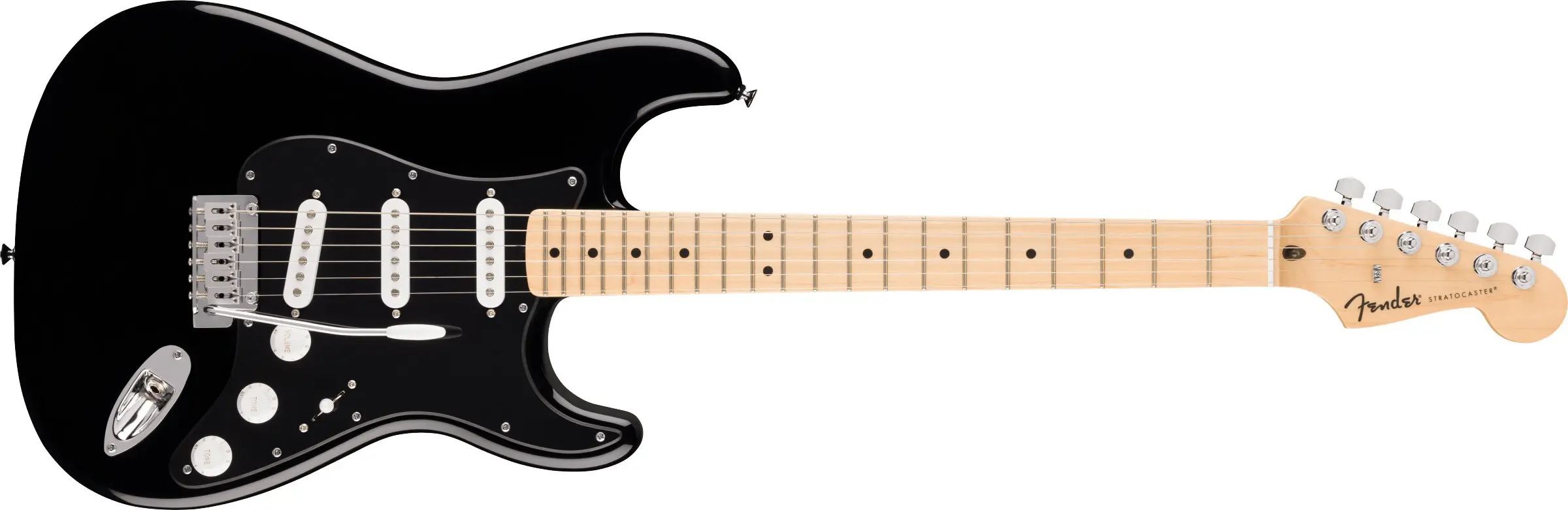 Fender Standard Stratocaster MN Black Pickguard BK