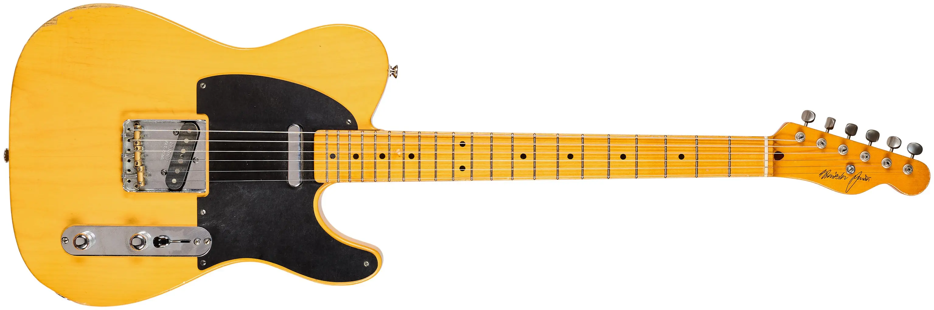 Jurča Guitars 2010 Tcaster Butterscotch Blonde