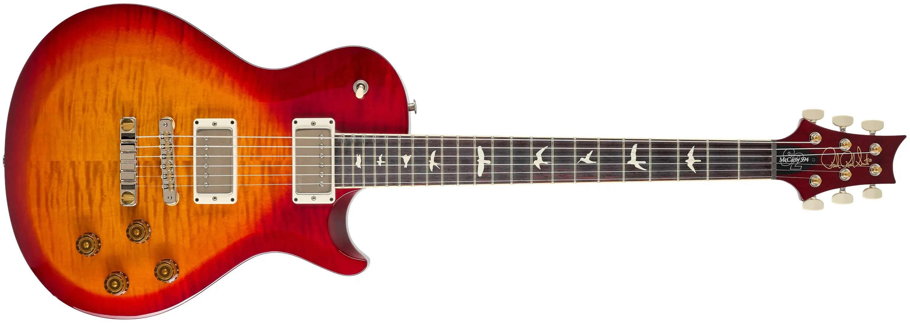 PRS S2 McCarty 594 SC Dark Cherry Sunburst