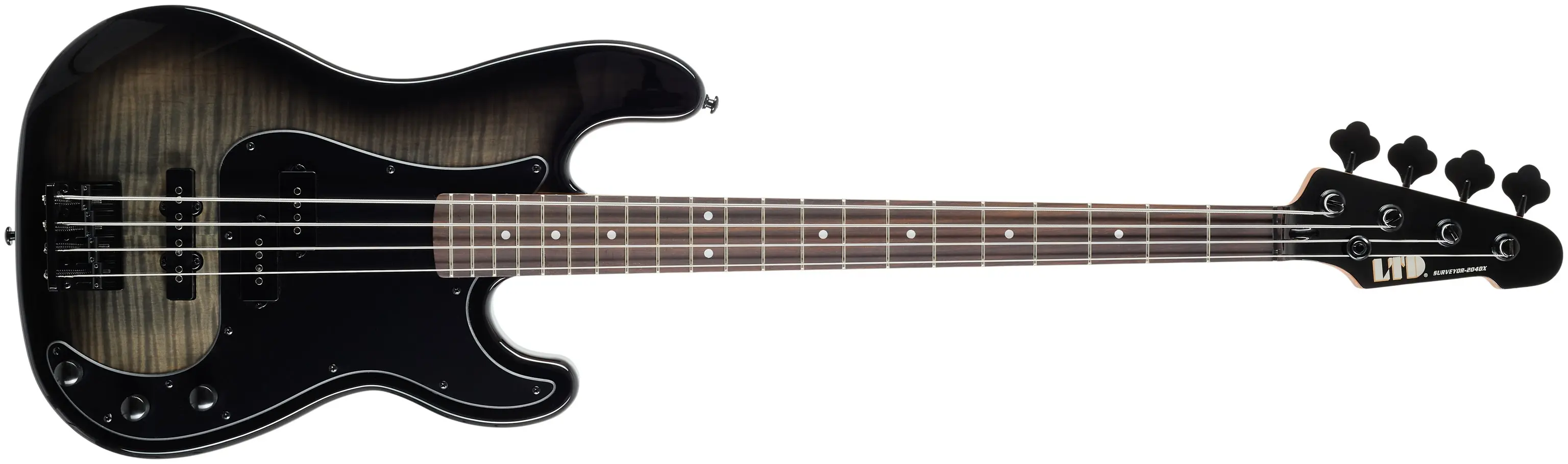 ESP LTD Surveyor-204DX Black Burst