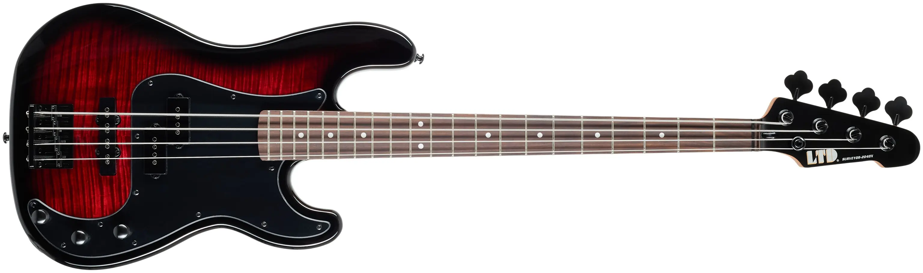 ESP LTD Surveyor-204DX Red Burst