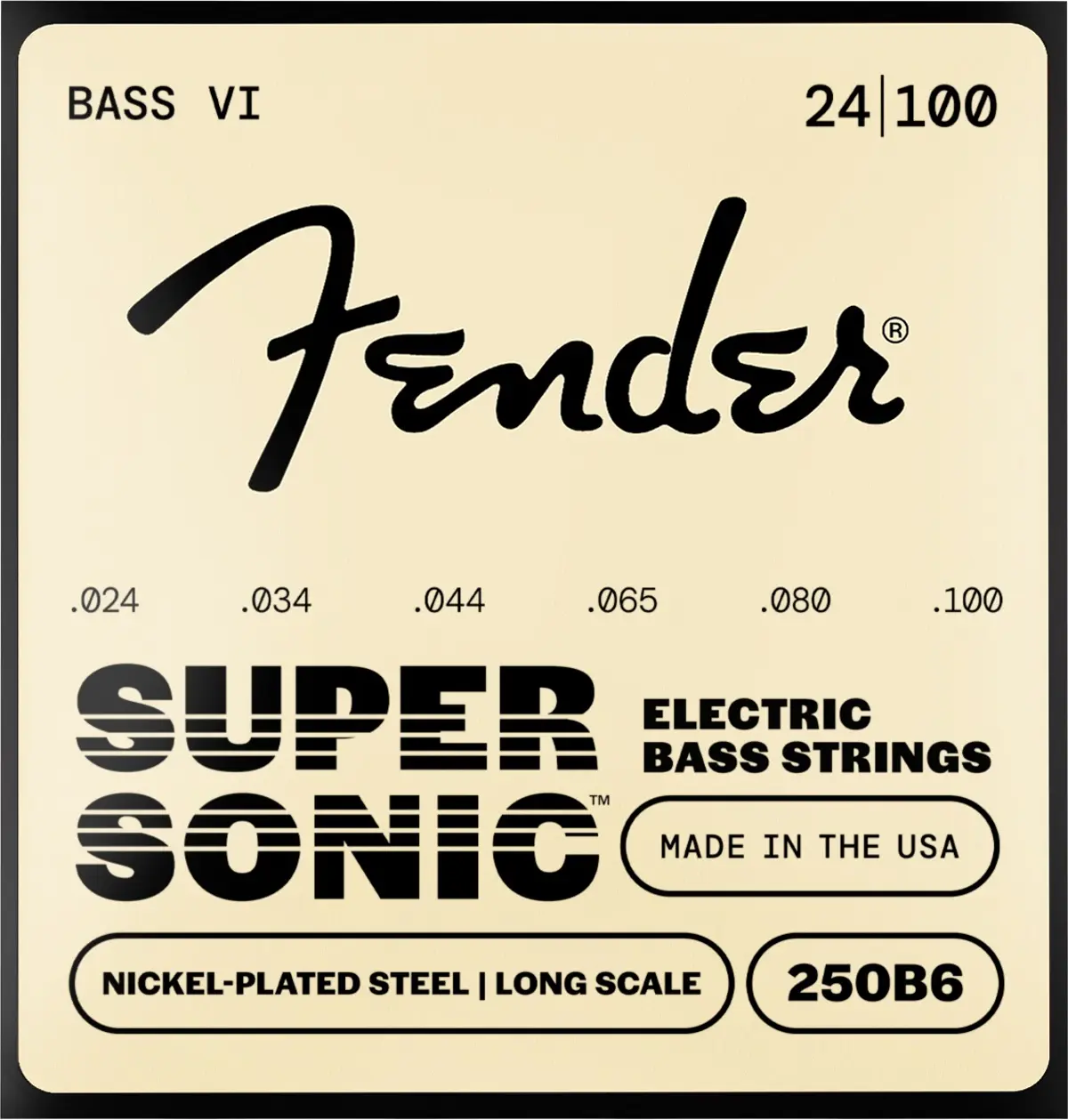 Fender SuperSonic 250B6 Bass VI
