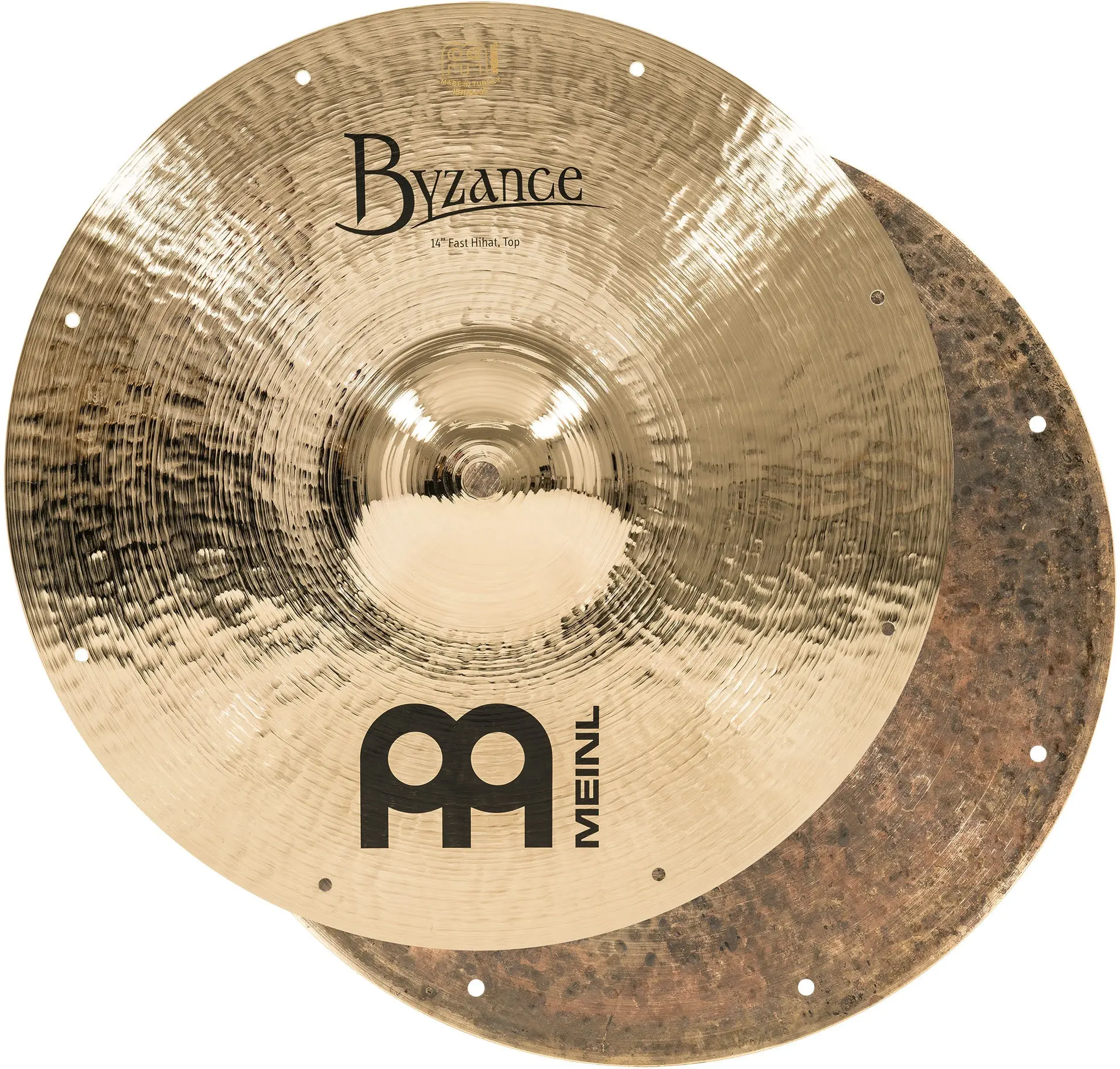 Meinl 14" Byzance Brilliant Fast Hi-hat