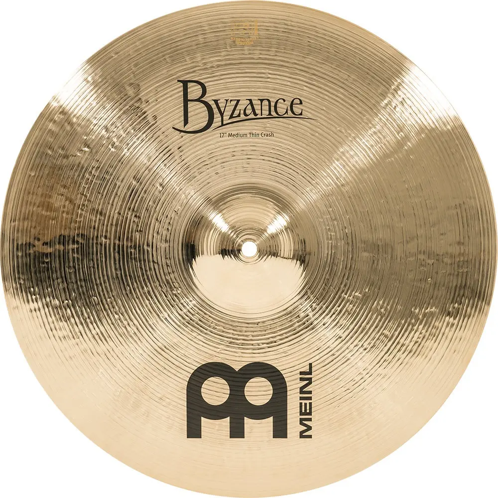 Meinl 17" Byzance Brilliant Medium Thin Crash