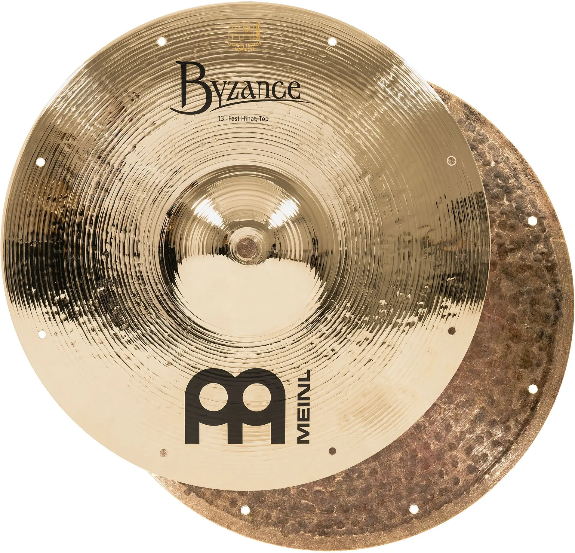 Meinl 13" Byzance Brilliant Fast Hi-hat