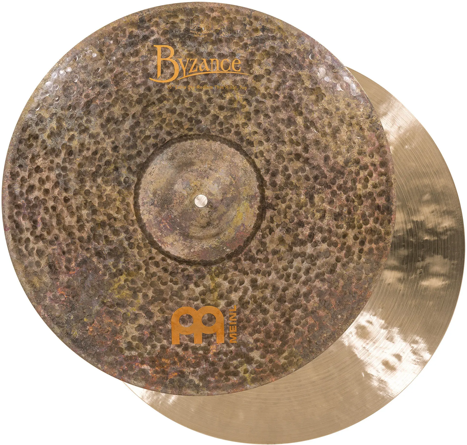 Meinl 16" Byzance Extra Dry Medium Thin Hi-hat