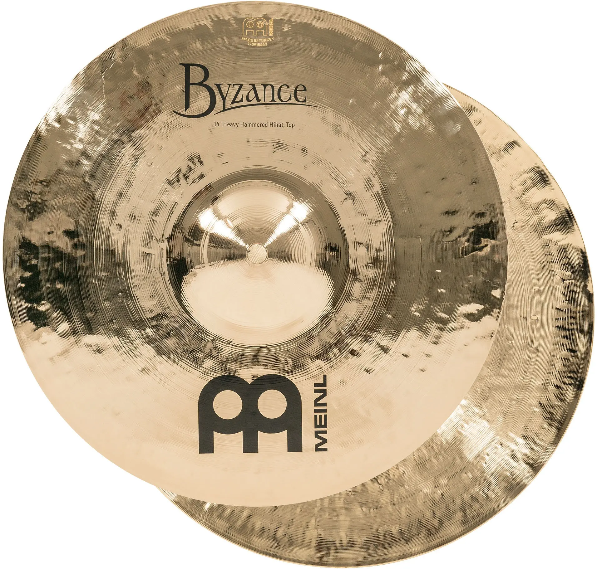Meinl 14" Byzance Heavy Hammered Hihat