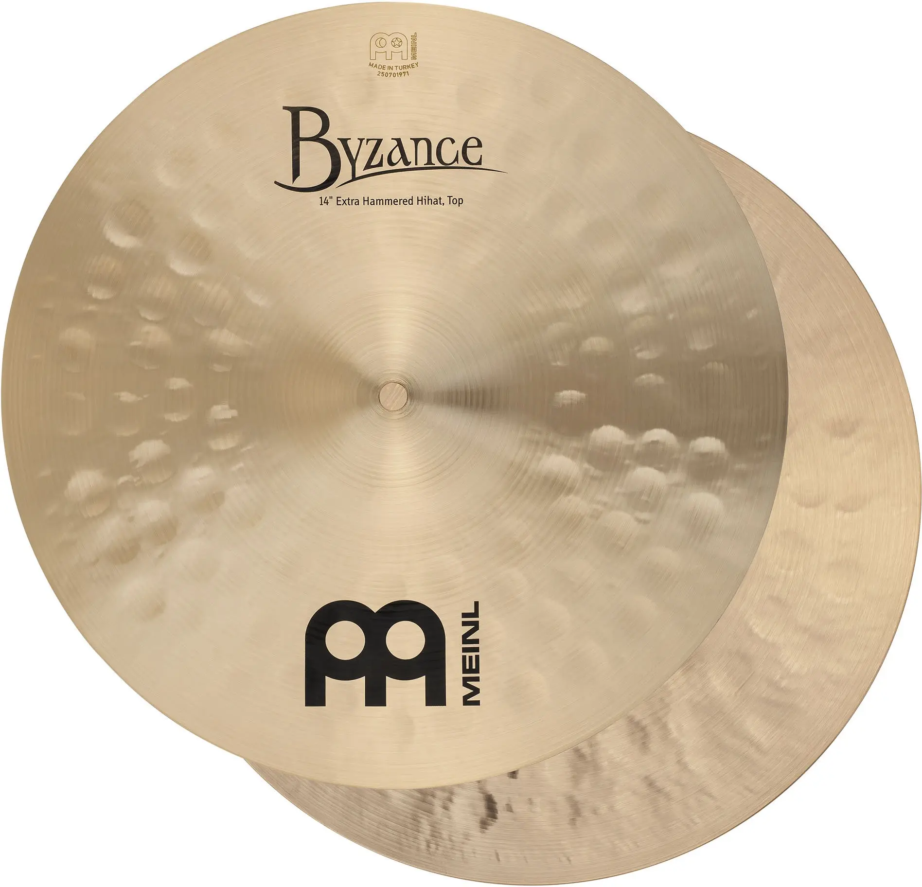 Meinl 14" Byzance Traditional Extra Hammered Hi-hat