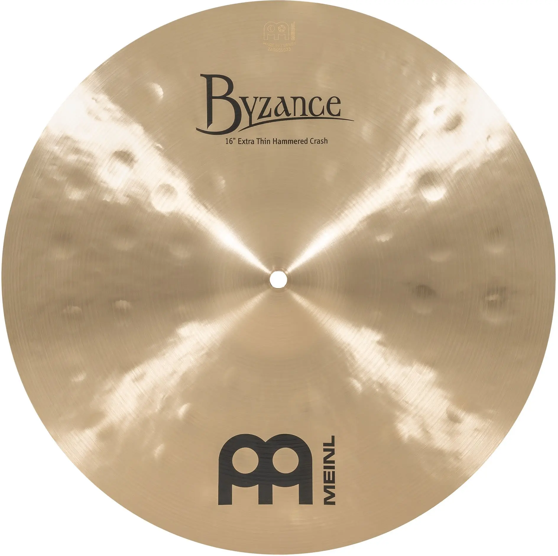 Meinl 16" Byzance Traditional Extra Thin Hammered Crash