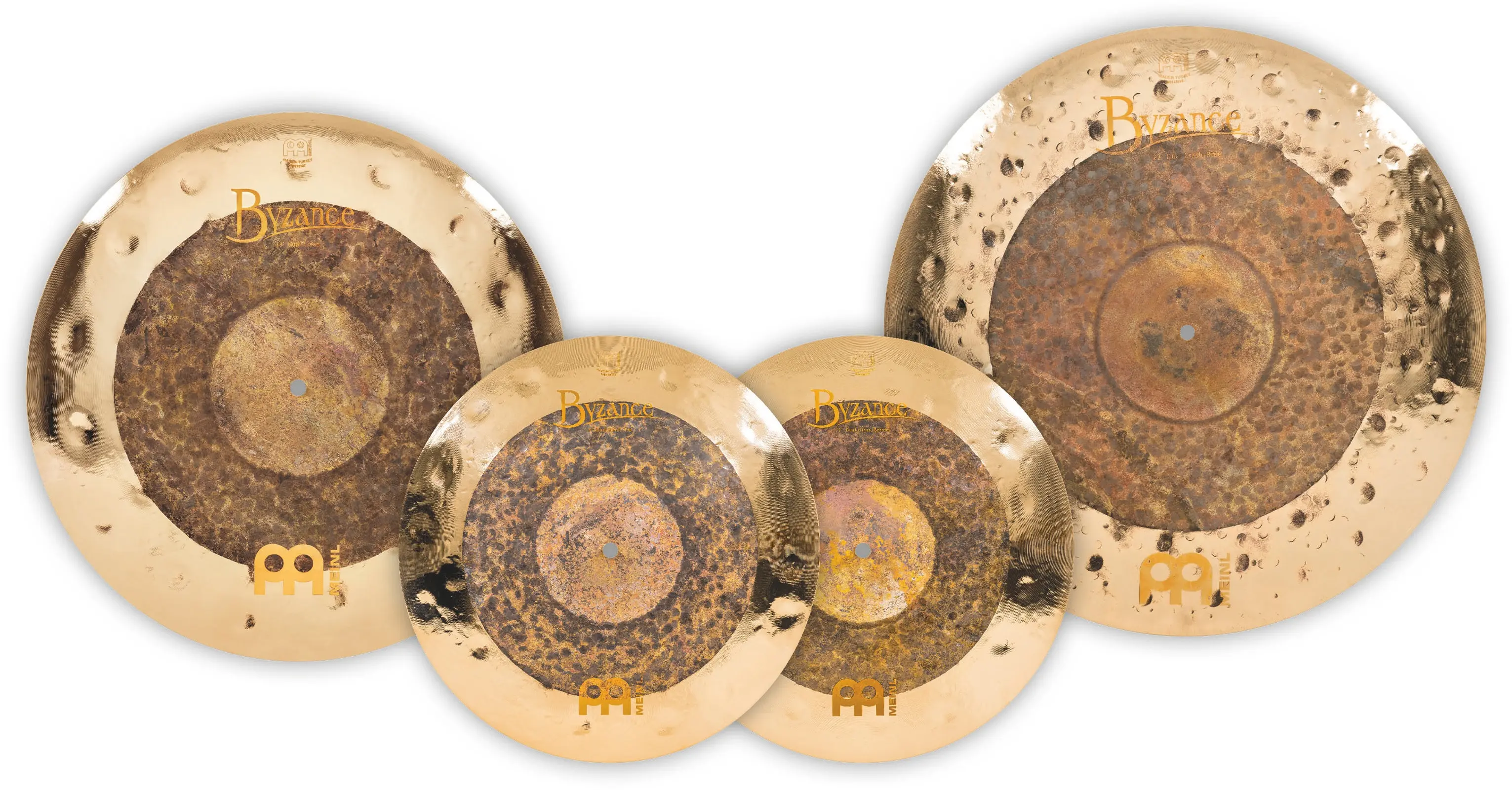 Meinl Byzance 3pcs Dual Complete Cymbal Set