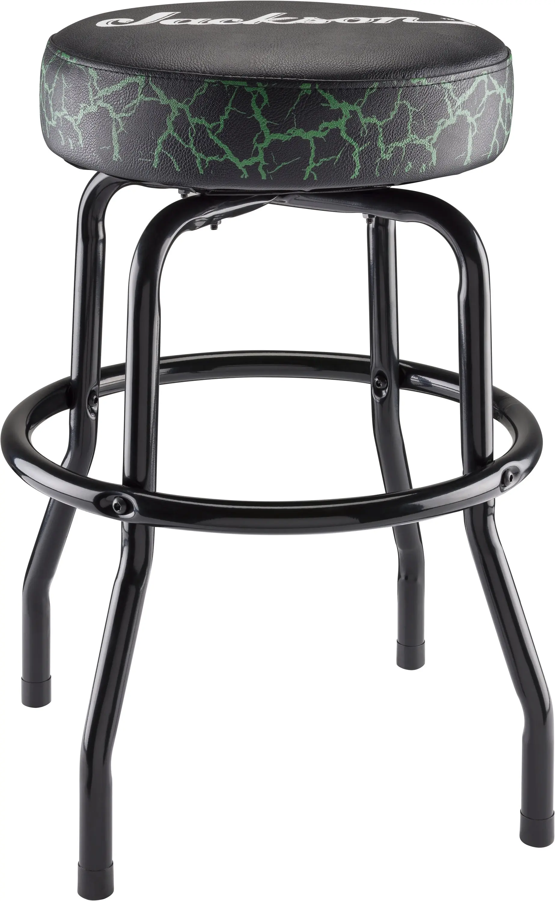 Jackson Barstool Green Crackle