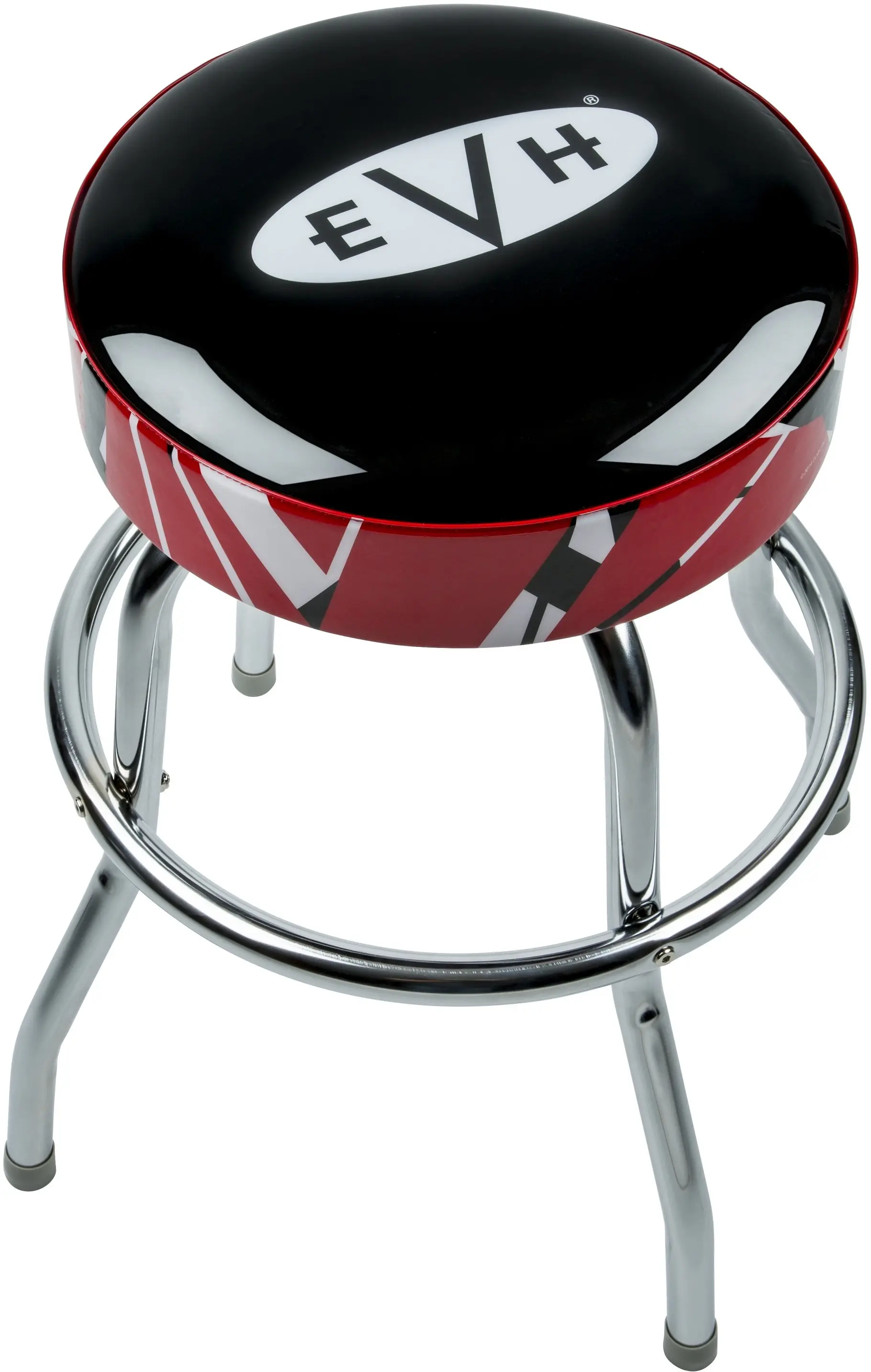 EVH Logo Barstool Striped Trim