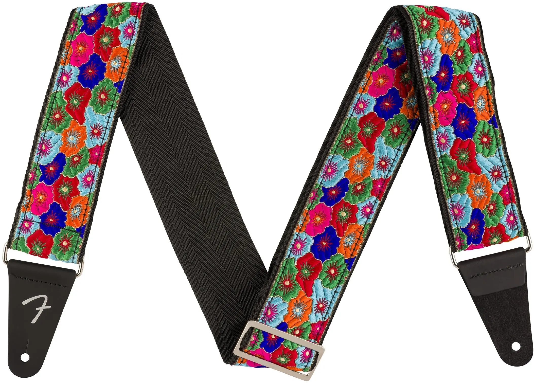 Fender Wild Bloom Strap BLUE