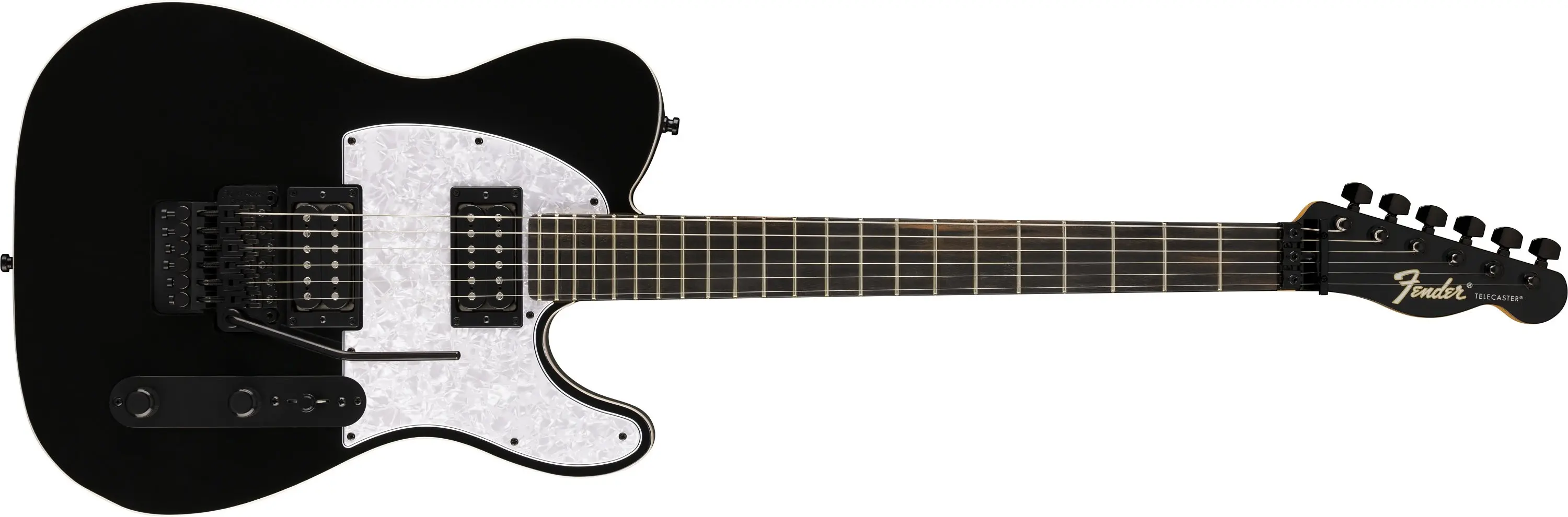 Fender LE Player Fusion Telecaster HH FR EB BLK