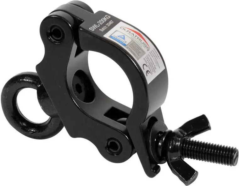 DURATRUSS DT Narrow Eye Clamp 200kg Black