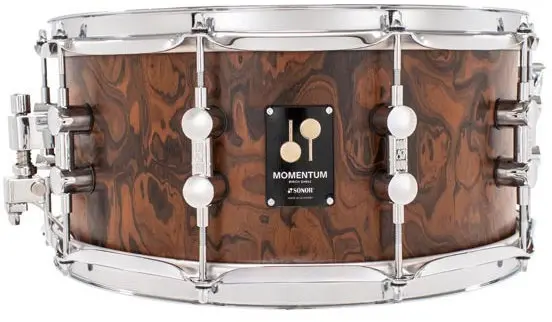 Sonor 14" x 6,5" Momentum Birch California Burl Snare Drum