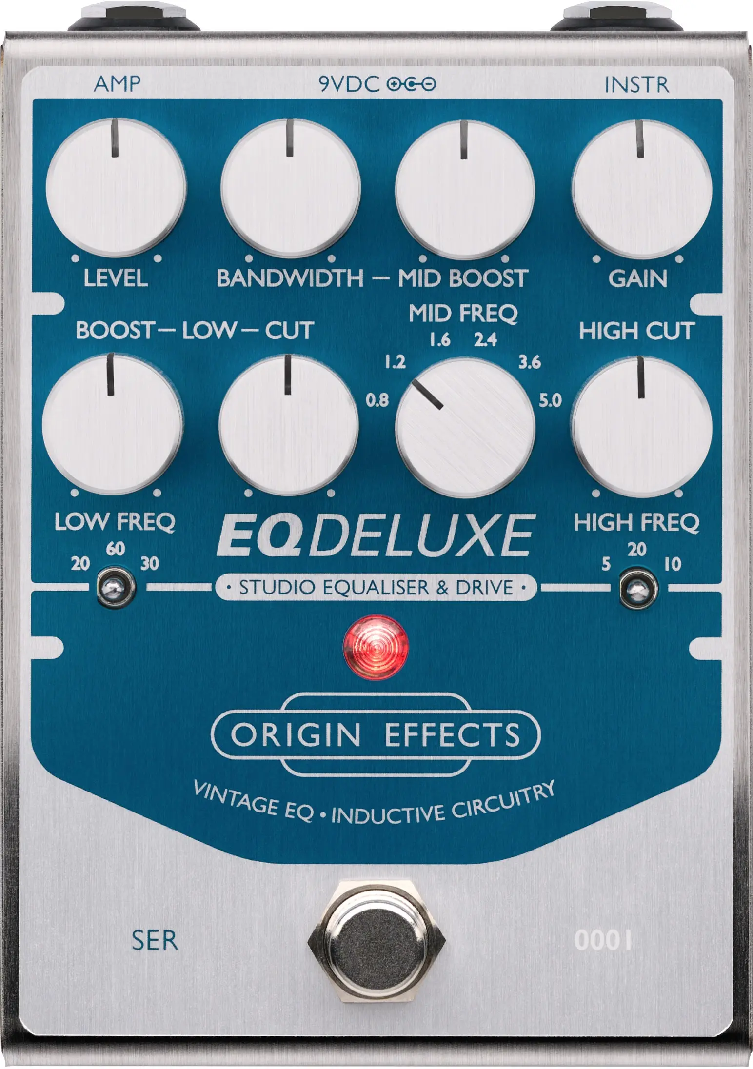 Origin Effects EQ Deluxe Studio Equaliser & Drive