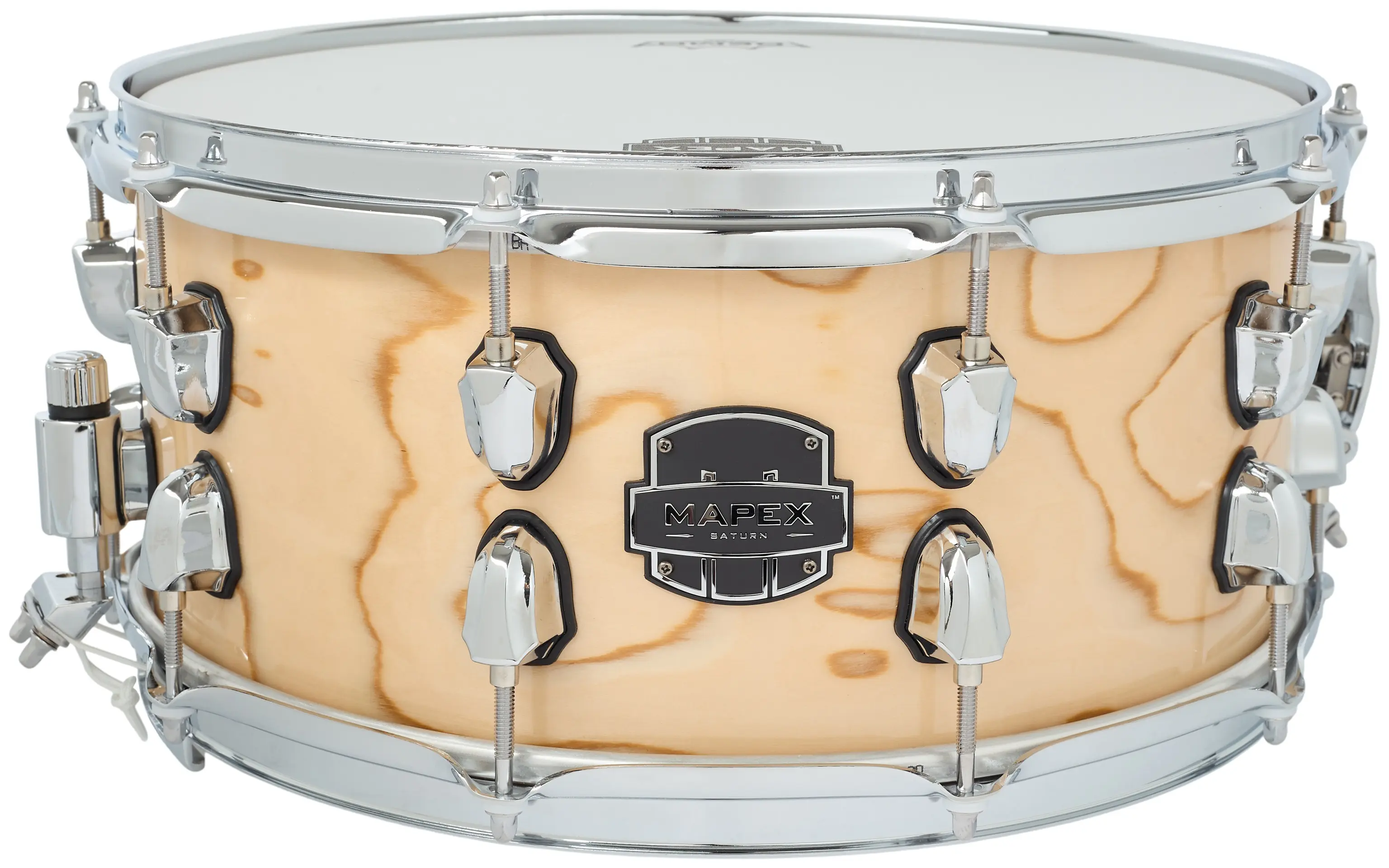 Mapex 14" x 6,5" Saturn VI Natural Maple Burl Snare Drum