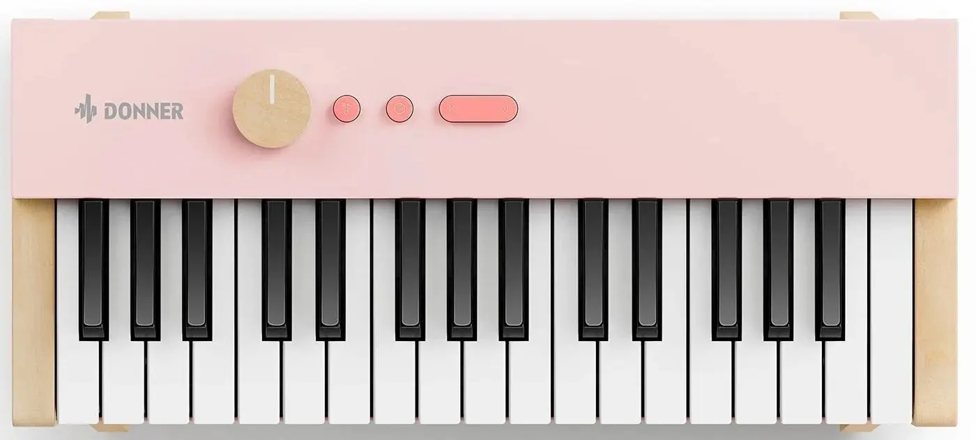 DONNER KIDO V-10 Mini Digital Keyboard 32 keys Light Pink