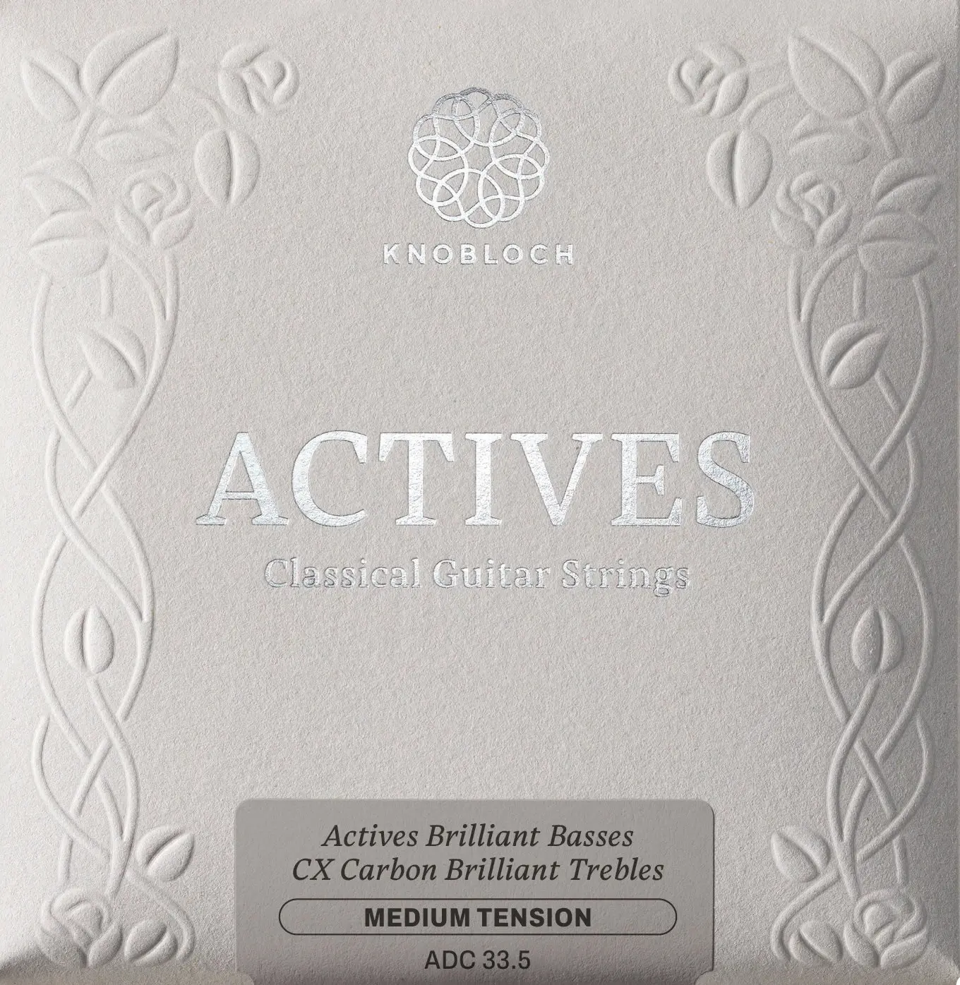 Knobloch ACTIVES Double Silver CX Carbon Medium Tension 33.5