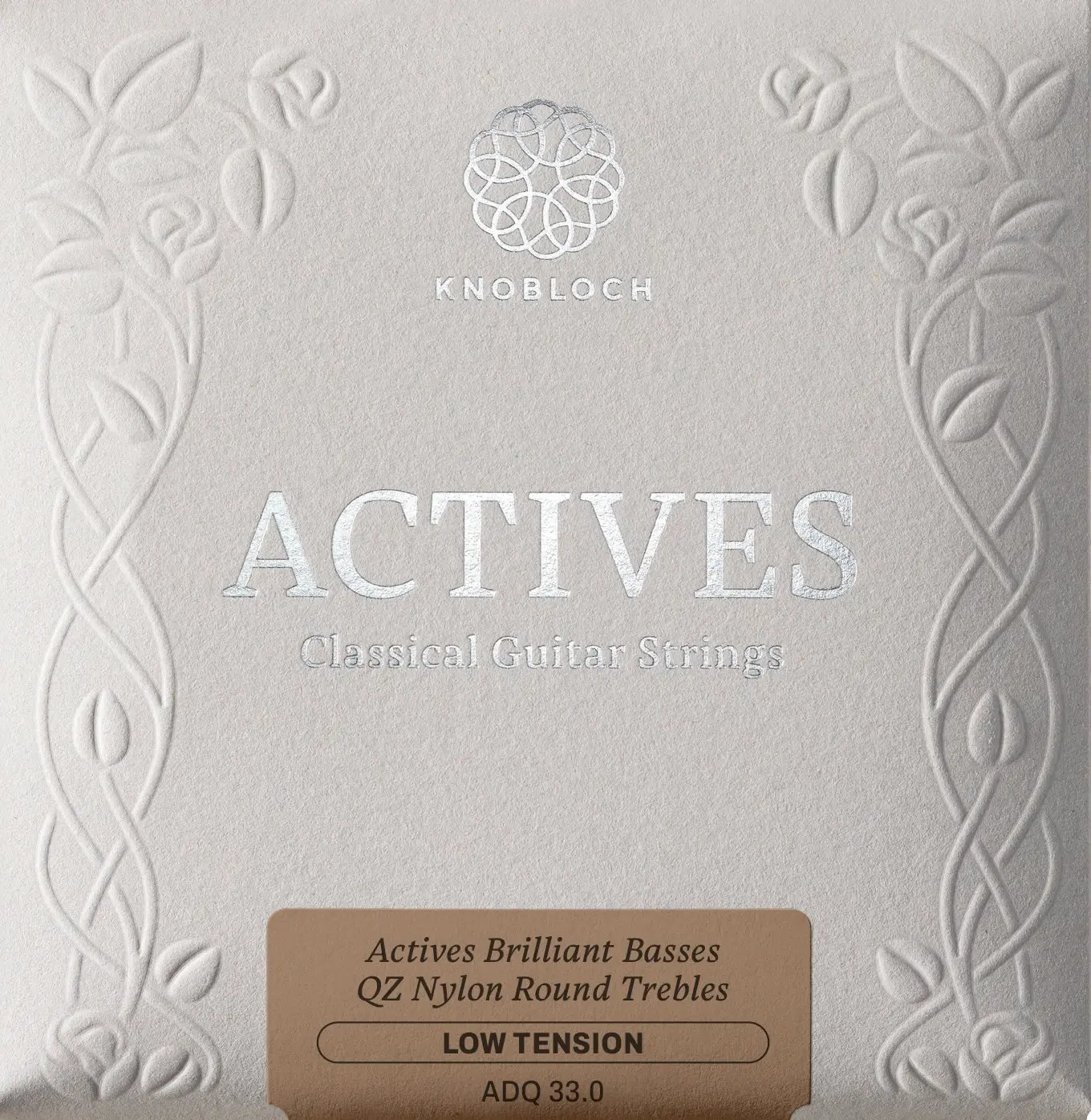 Knobloch ACTIVES Double Silver QZ Nylon High Tension 34.5