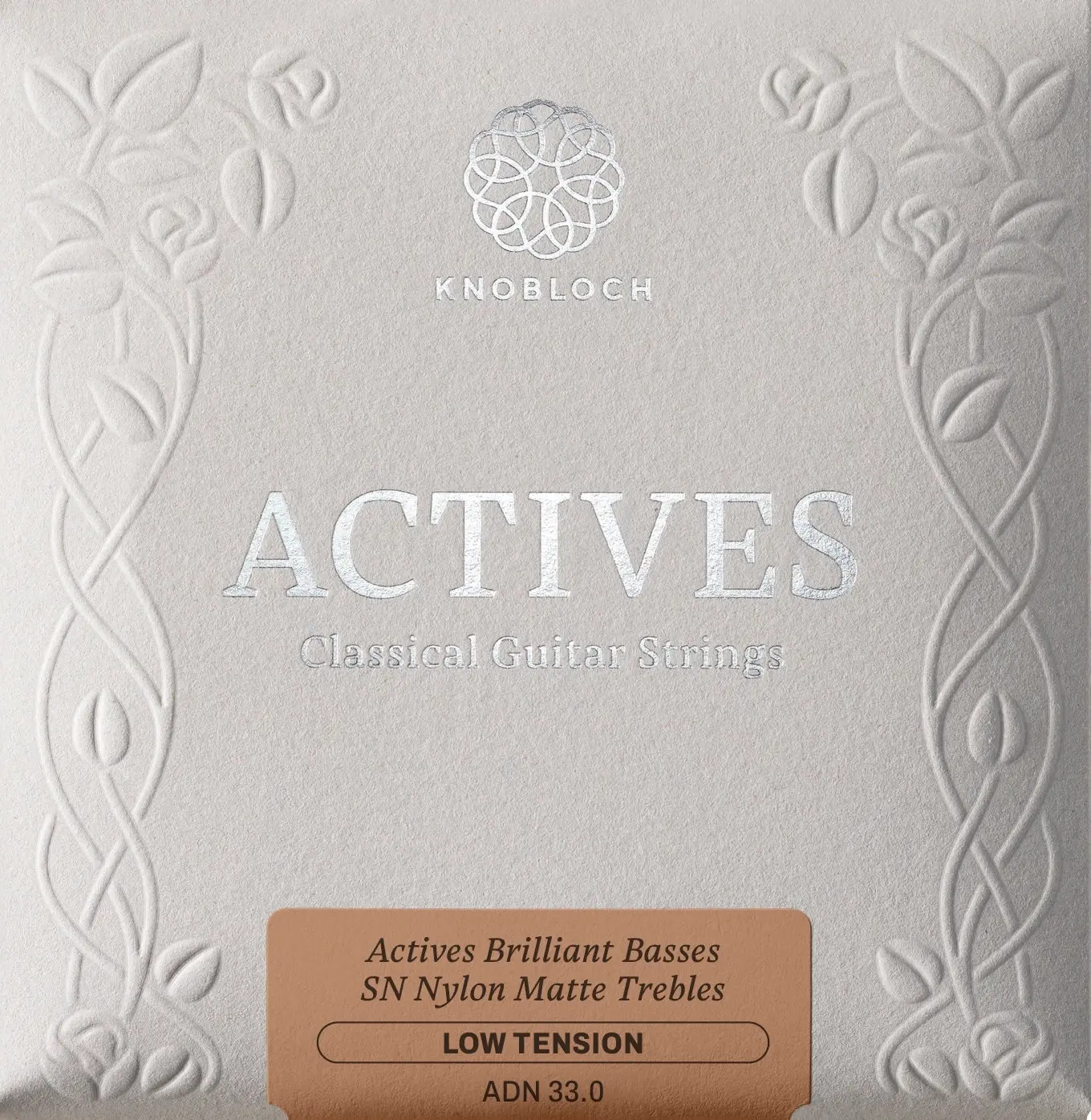 Knobloch ACTIVES Double Silver SN Nylon High 550 Tension 36.5