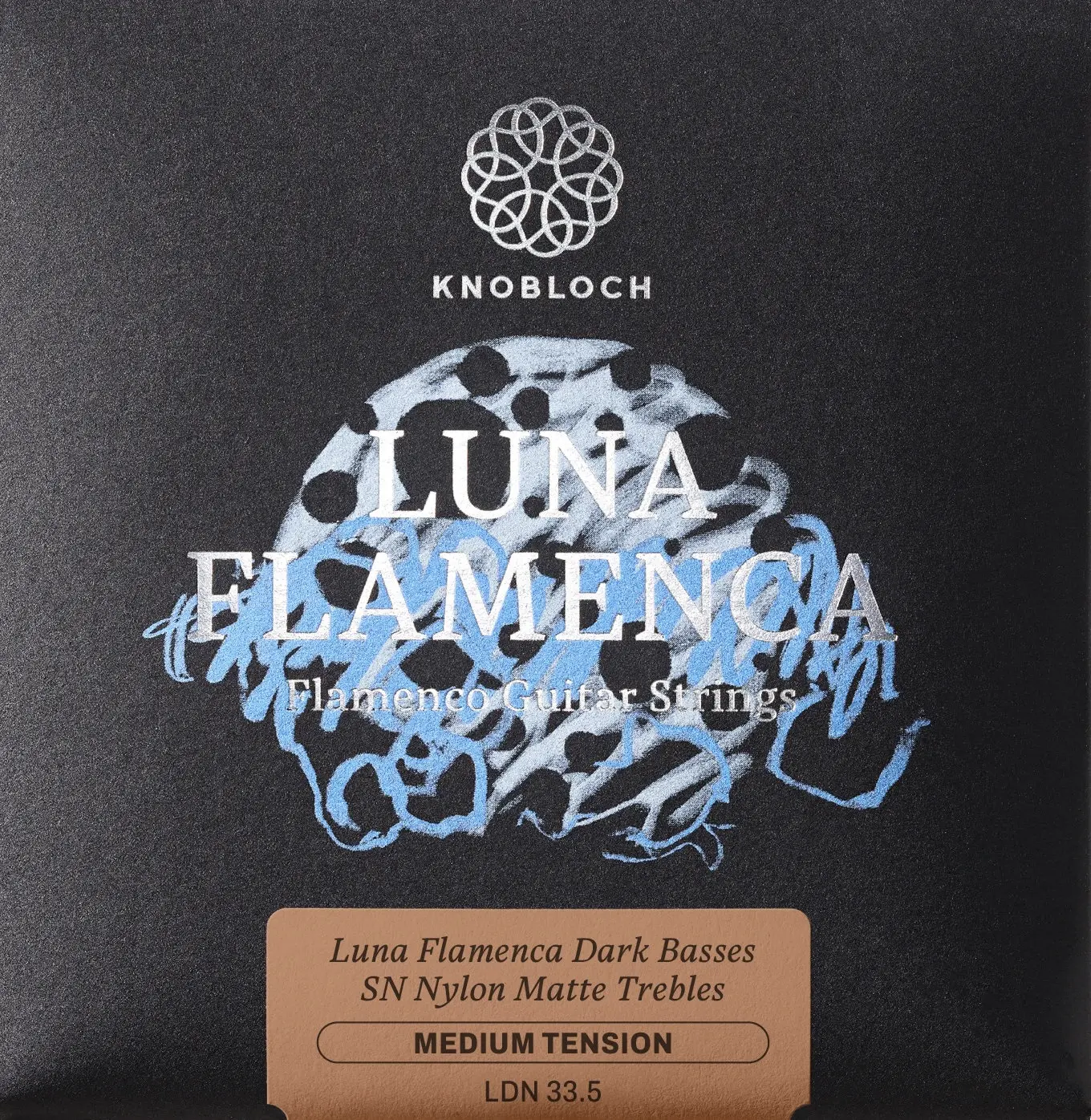 Knobloch LUNA FLAMENCA Double Silver SN Nylon Medium Tension 33.5