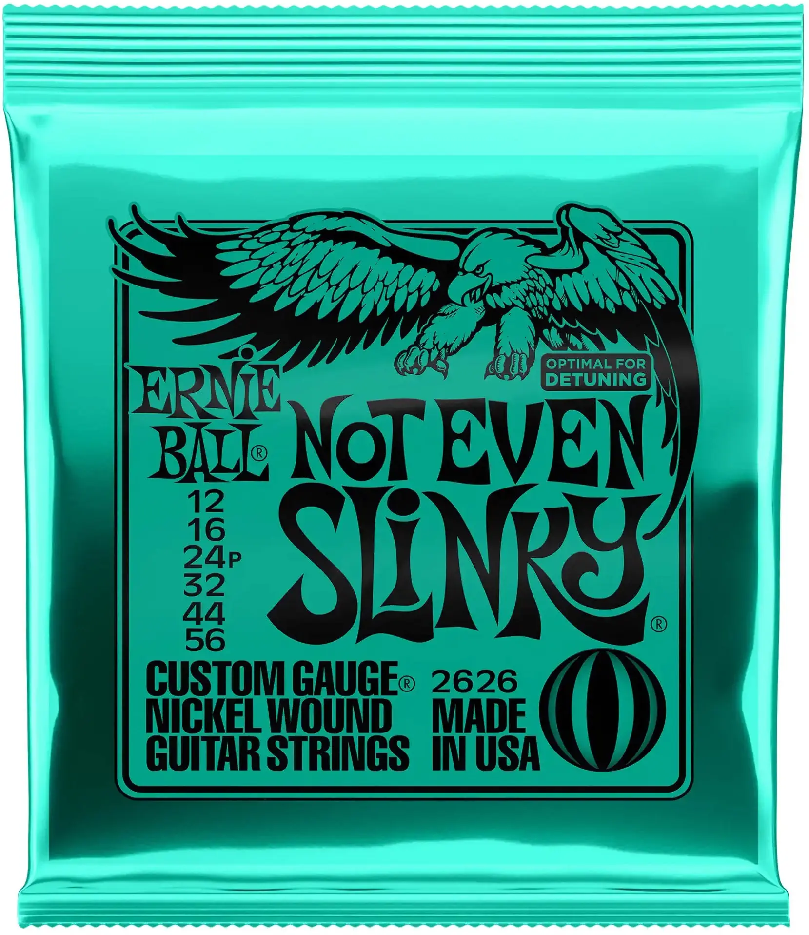 Ernie Ball 2626 Nickel Wound Not Even Slinky