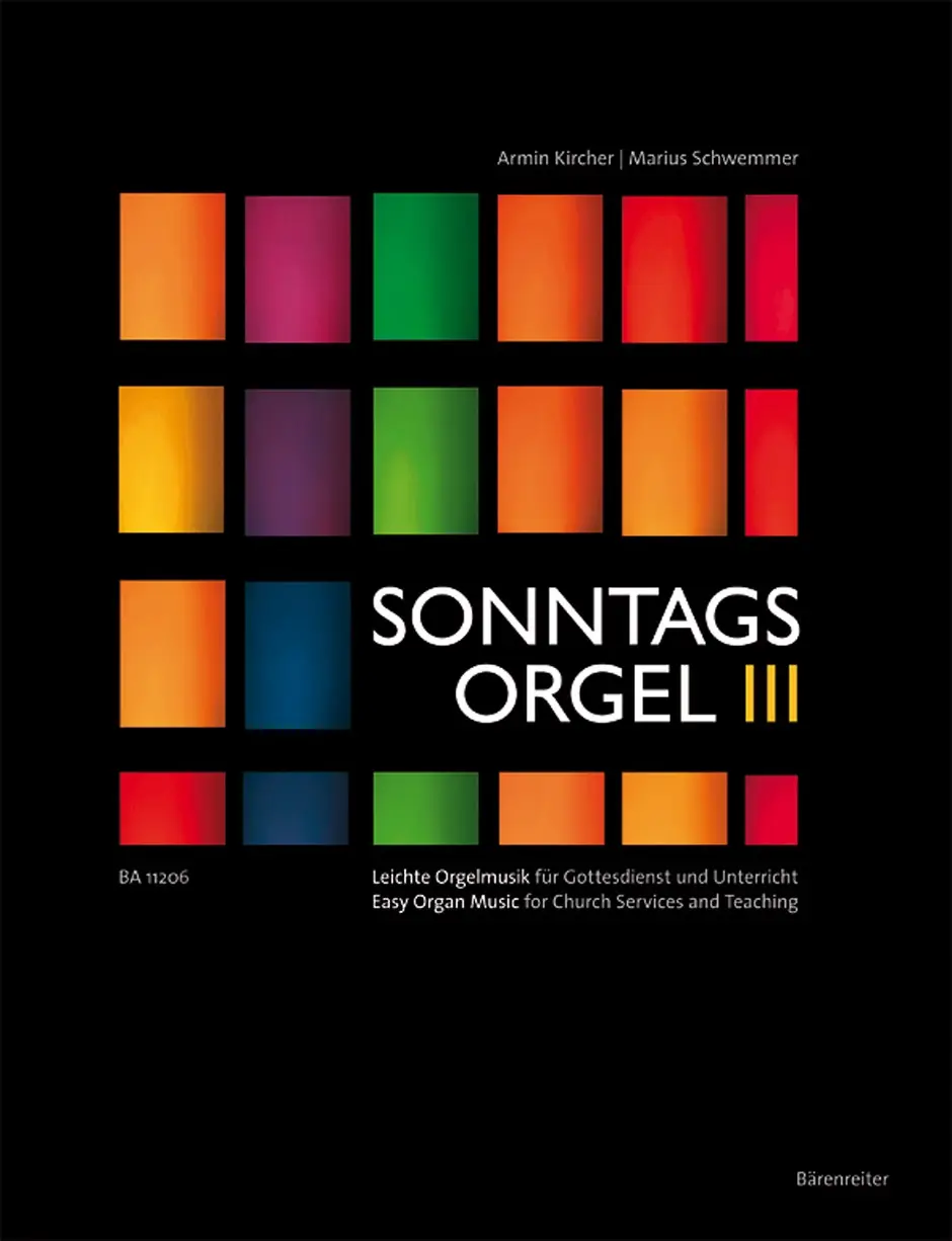KN Sonntagsorgel, Band III - Leichte Orgelmusik für