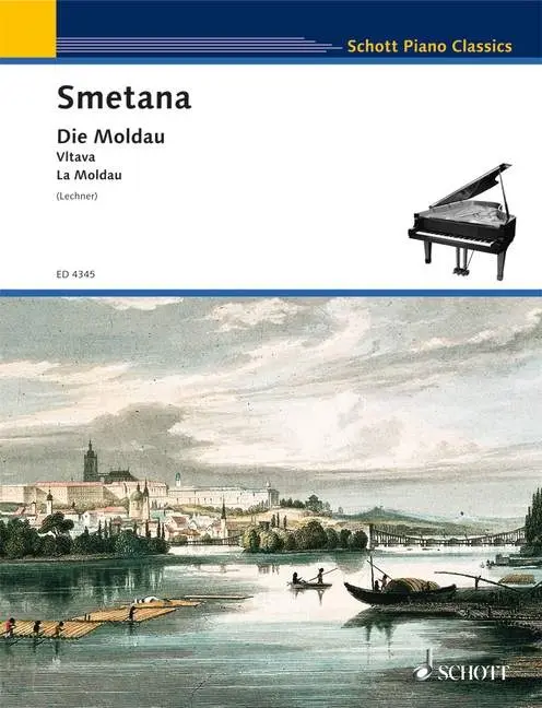 KN Vltava - úprava pro klavír (L. Lechner)