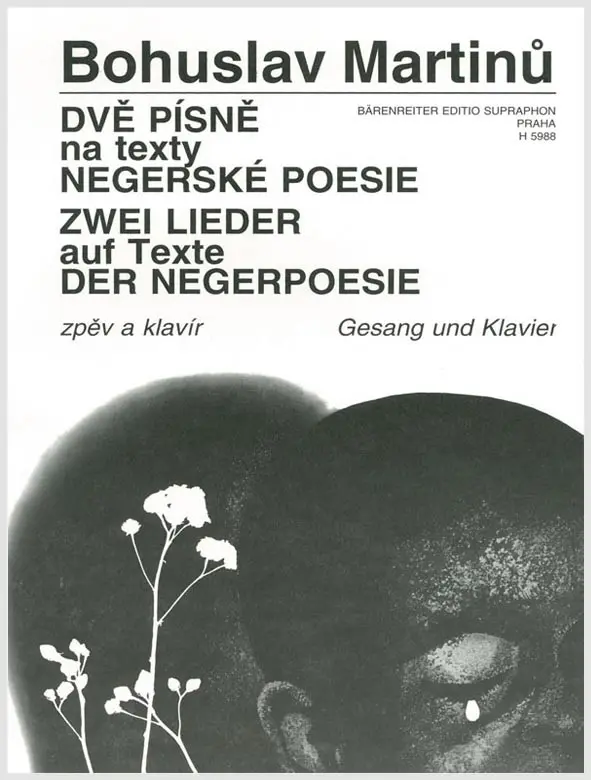 KN Dvě písně na texty negerské poezie