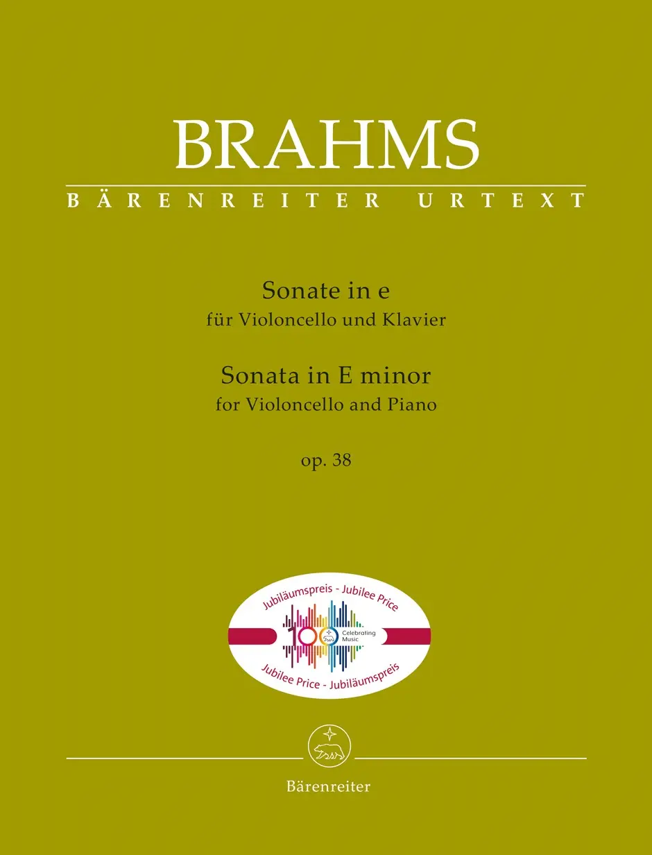 KN Sonáta pro violoncello a klavír e moll op. 38
