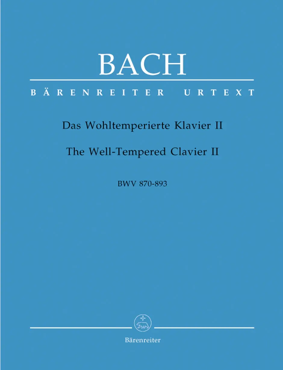 KN Dobře temperovaný klavír II BWV 870-893