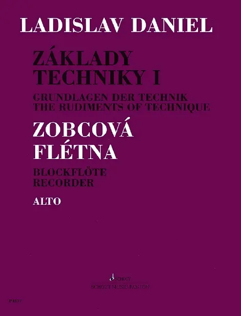 KN Základy techniky pro altovou zobcovou flétnu I Alto Recorder