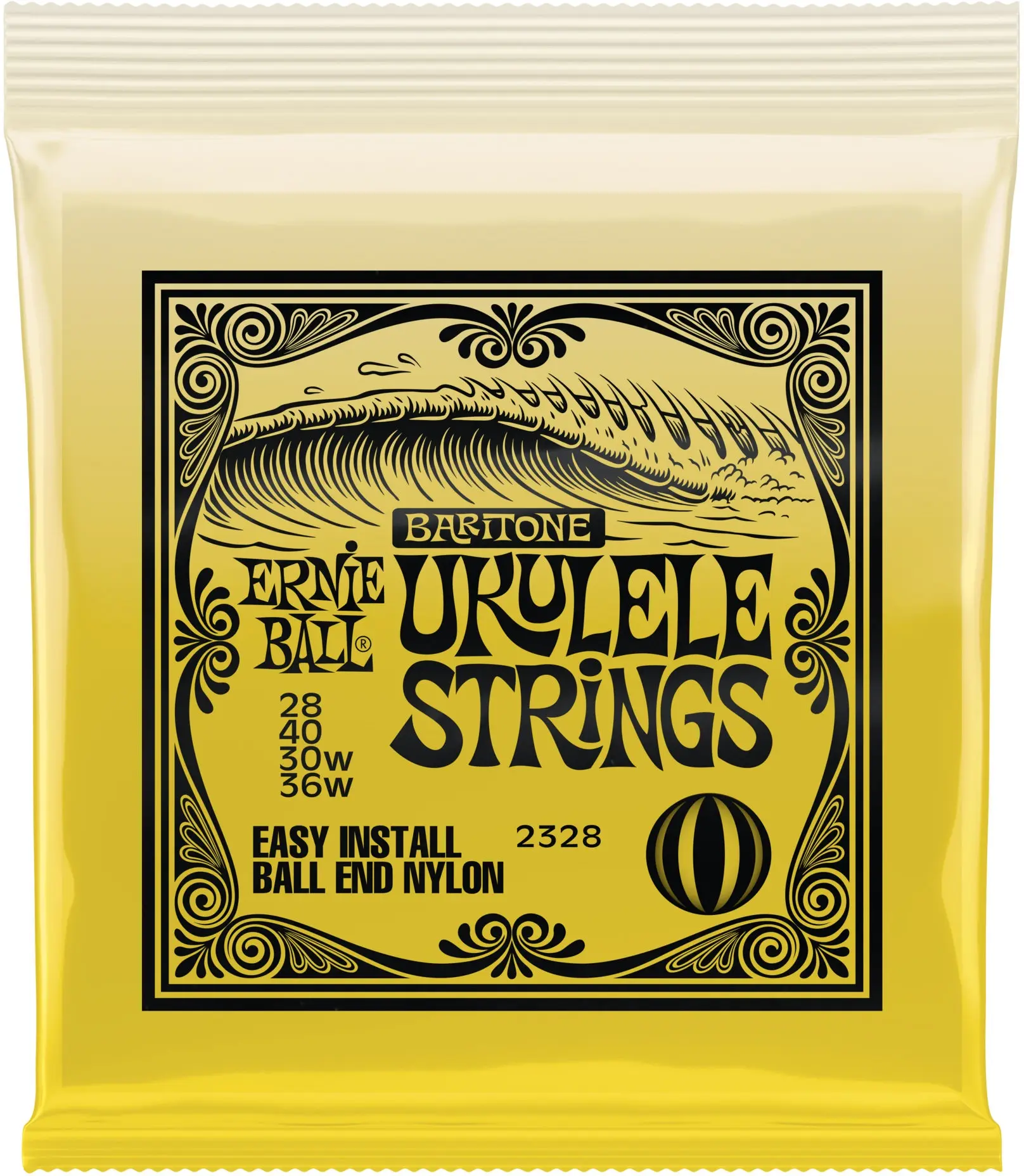 Ernie Ball 2328 Baritone Nylon Ball End Ukulele Strings