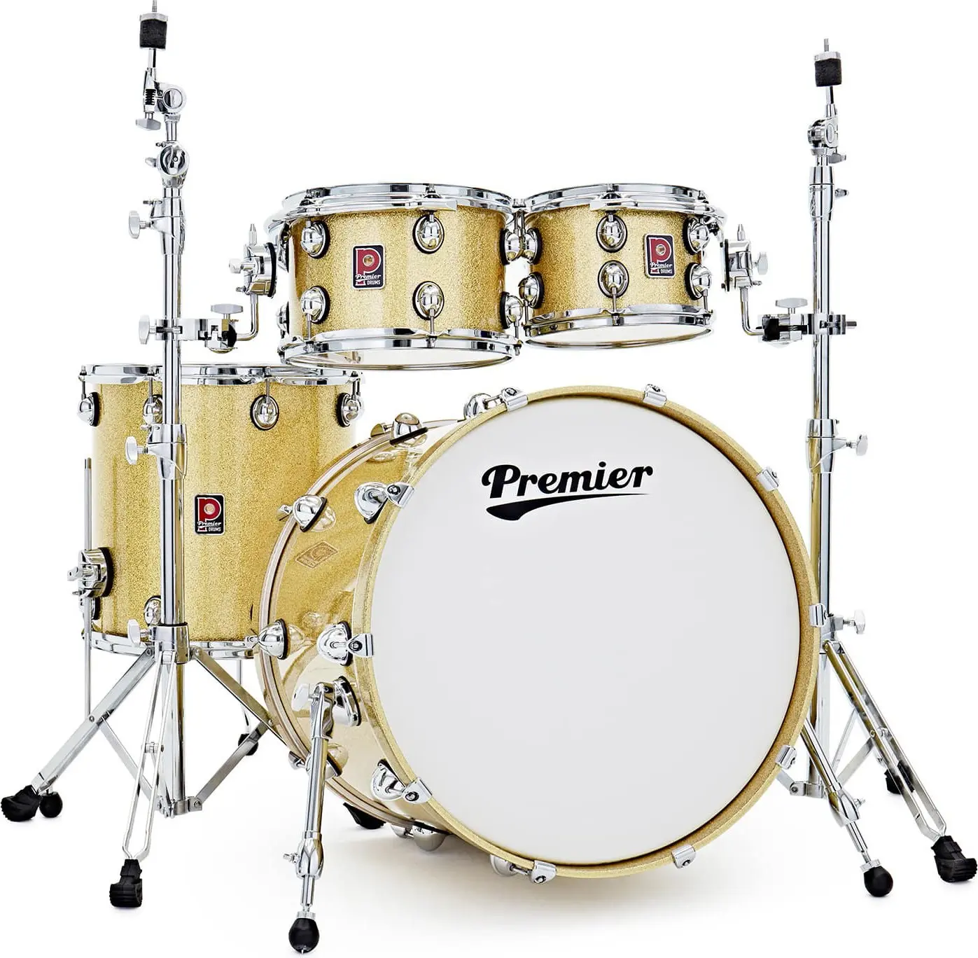 Premier Genista Classic 22" 4pc Shell Pack Vintage Gold Sparkle