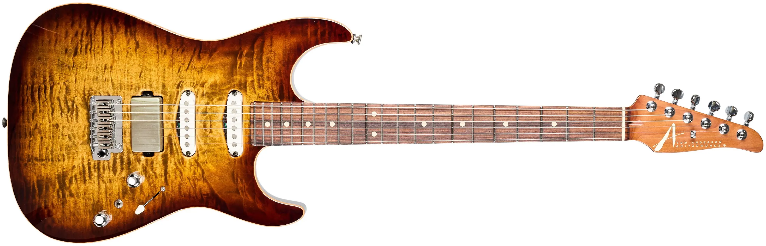 Tom Anderson 2024 Drop Top HSS Light Tyger Eye Burst