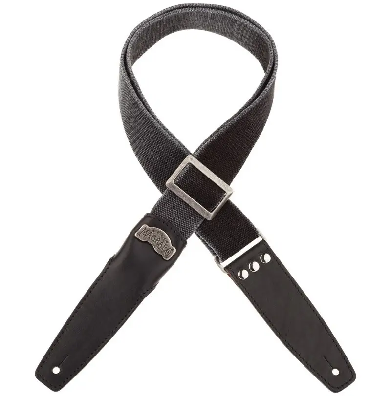 Magrabò Stripe SS Cotton Washed Black / Core Black 5 cm