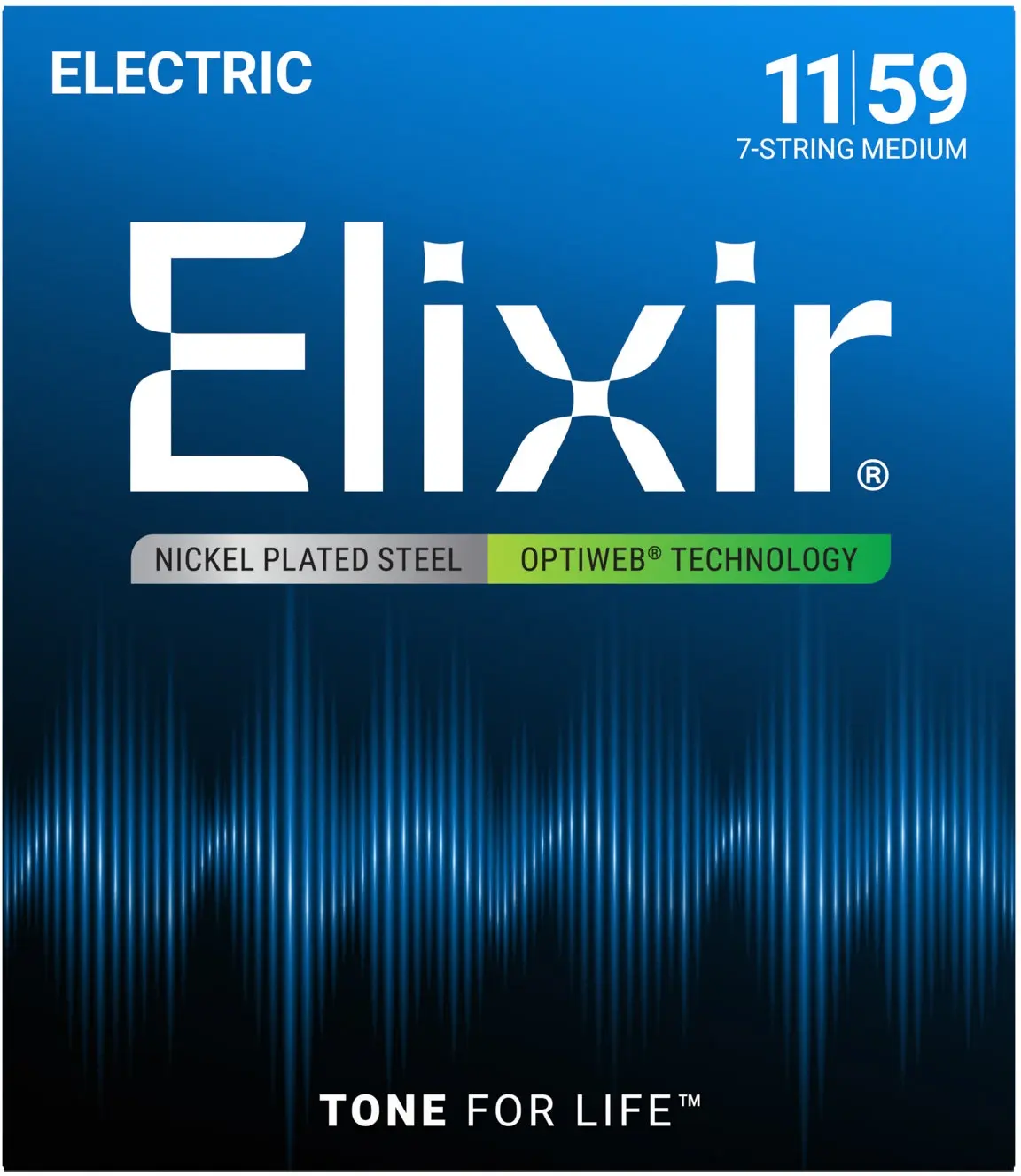 Elixir Optiweb 7-String Medium