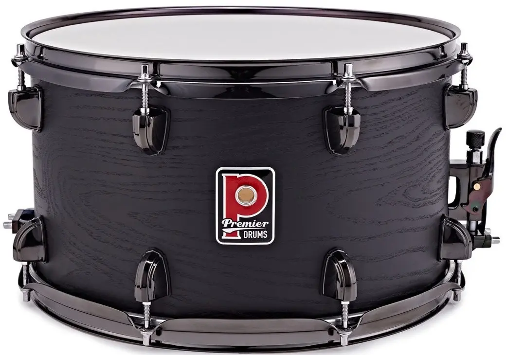 Premier 14" x 8" Artist Birch Snare Drum Stealth Black