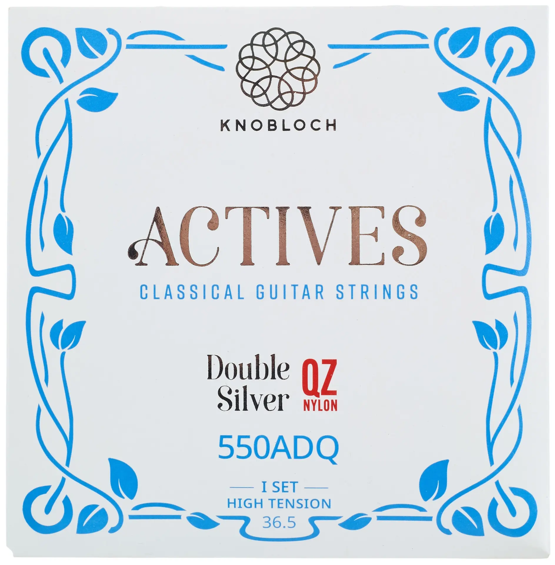 Knobloch ACTIVES Double Silver QZ Nylon High 550 Tension 36.5