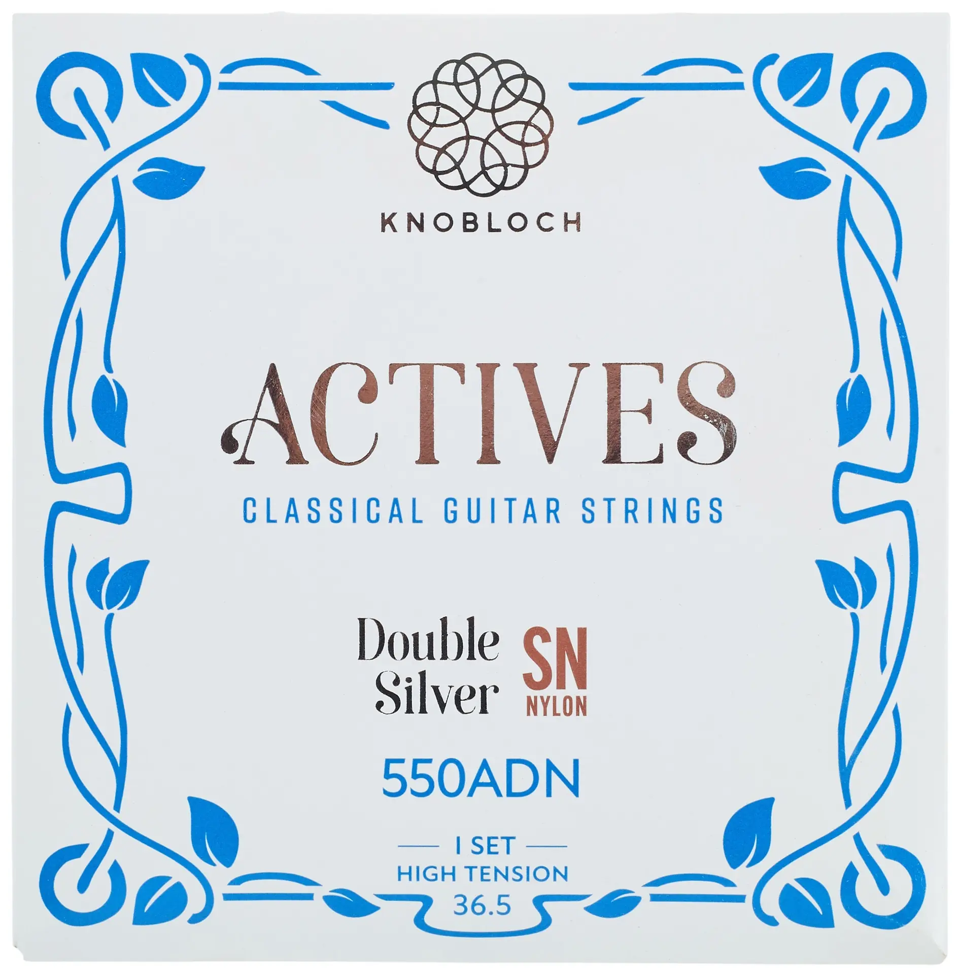Knobloch ACTIVES Double Silver SN Nylon High 550 Tension 36.5