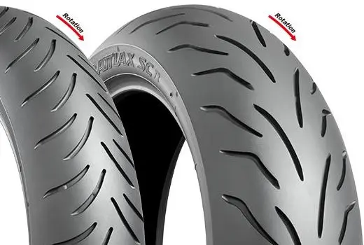Bridgestone Battlax SC F ( 100/80-14 TL 48P M/C, pøední kolo )