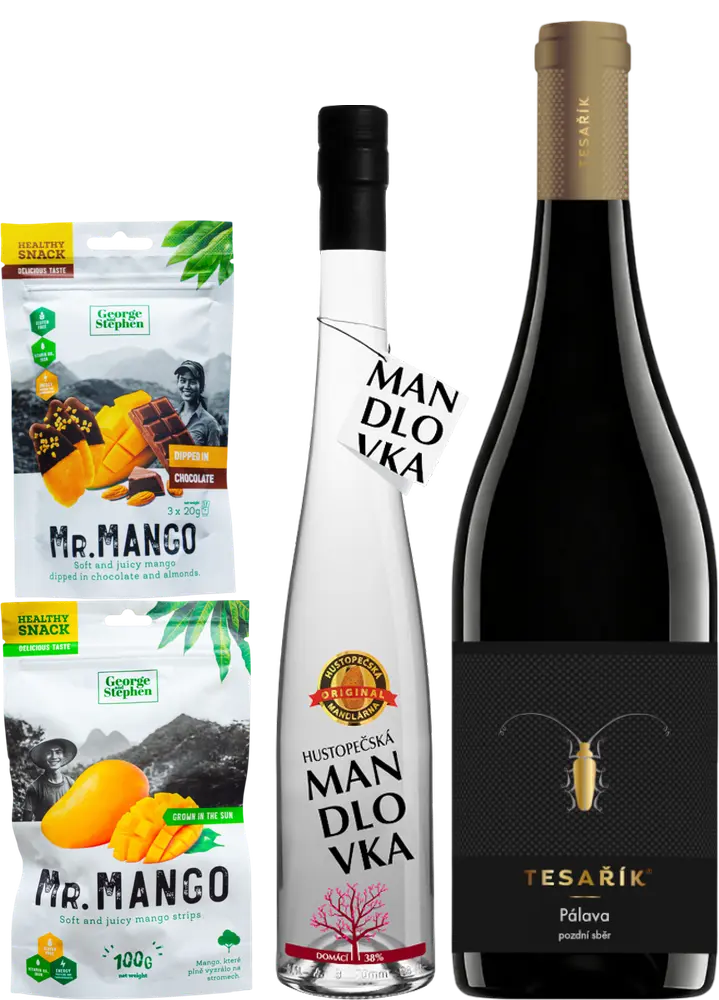 různí Set Mandlová Morava – mandlovka, Pálava a sladké mlsání