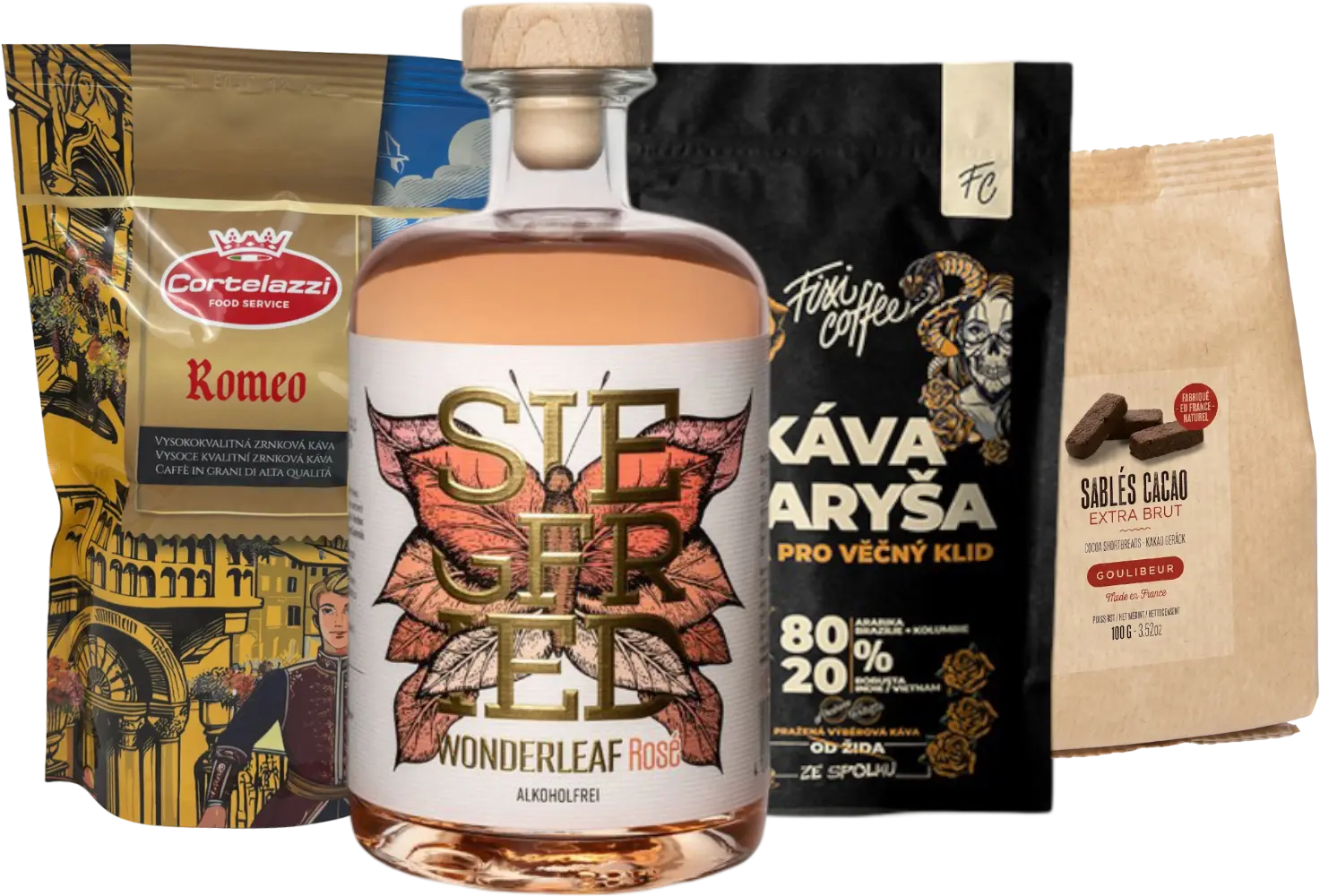různí Set Káva a Kapitola