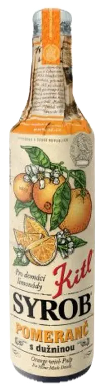 Kitl Syrob - sirup - pomeranč, 500 ml