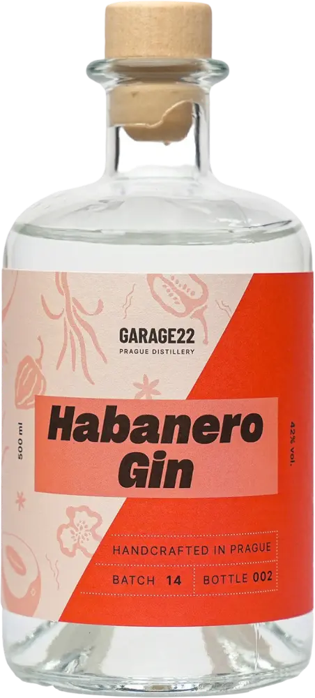 Garage22 Gin Habaňero Garage22 0,5l 42%
