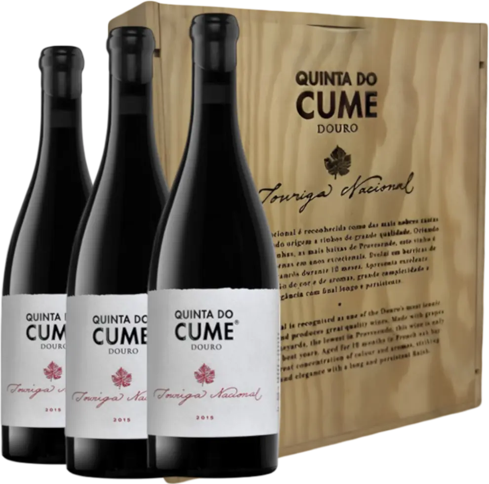 Quinta do Cume Set Quinta do Cume Touriga Nacional 2017 + Dárkové Balení